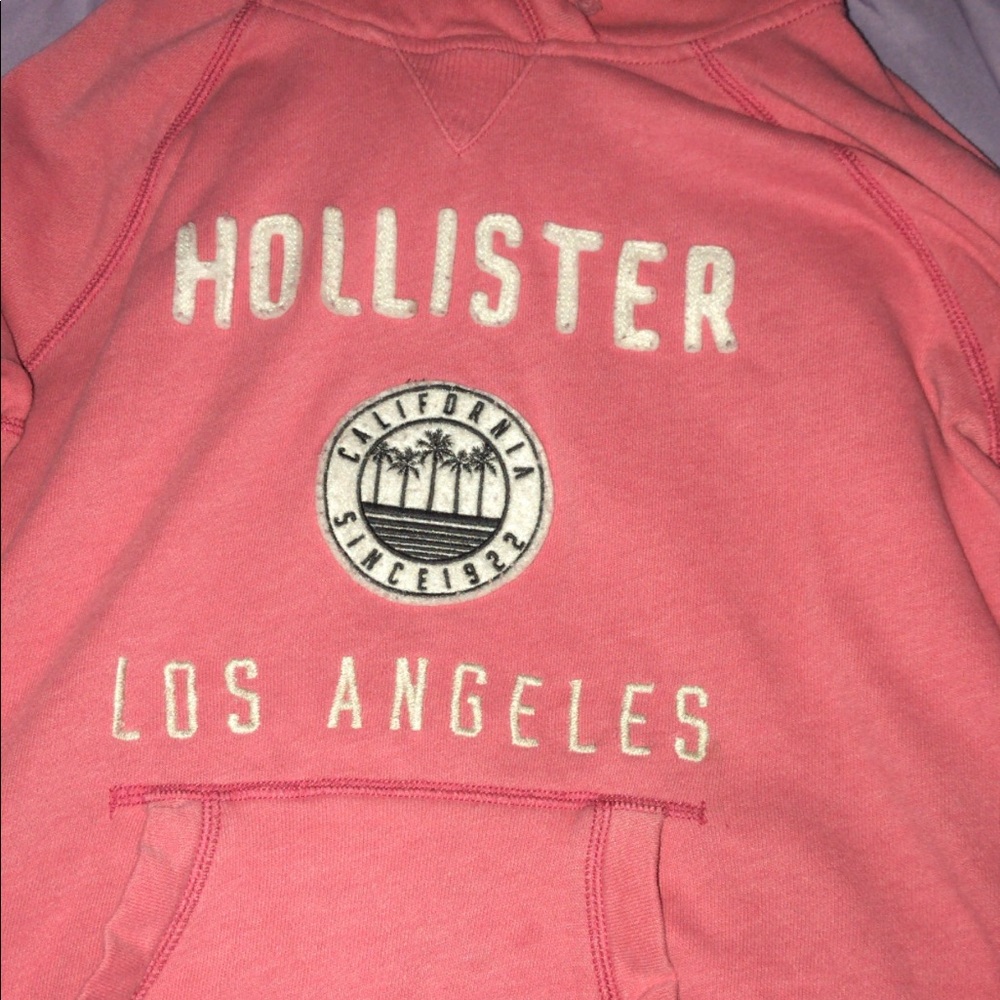 Pink Hollister jacket